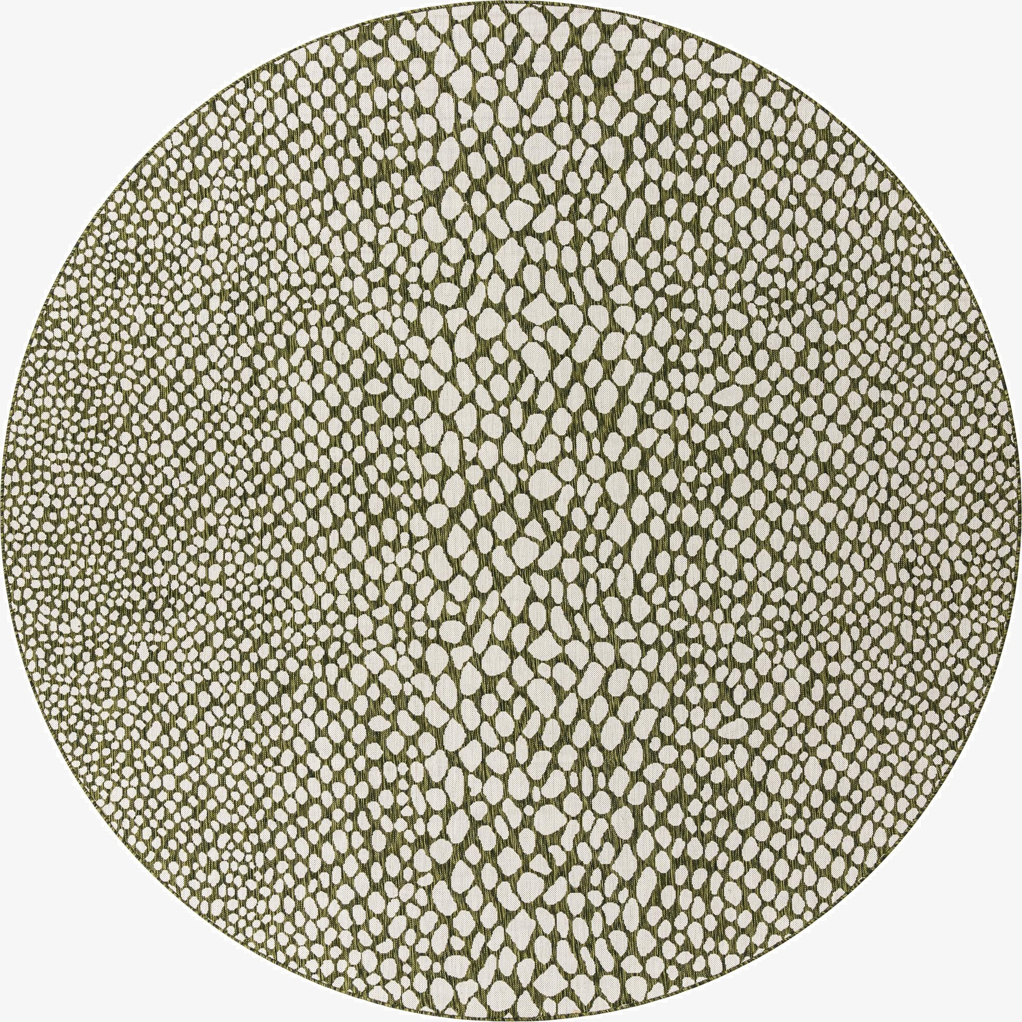  10' 8 x 10' 8  Washable Jill Zarin Cape Town Indoor / Outdoor Round Rug