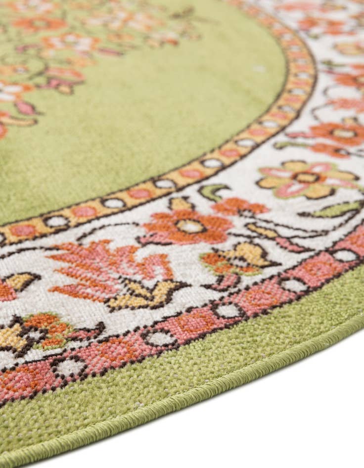 Detail image of  5' 3 x 5' 3 Lucerne Round Rug