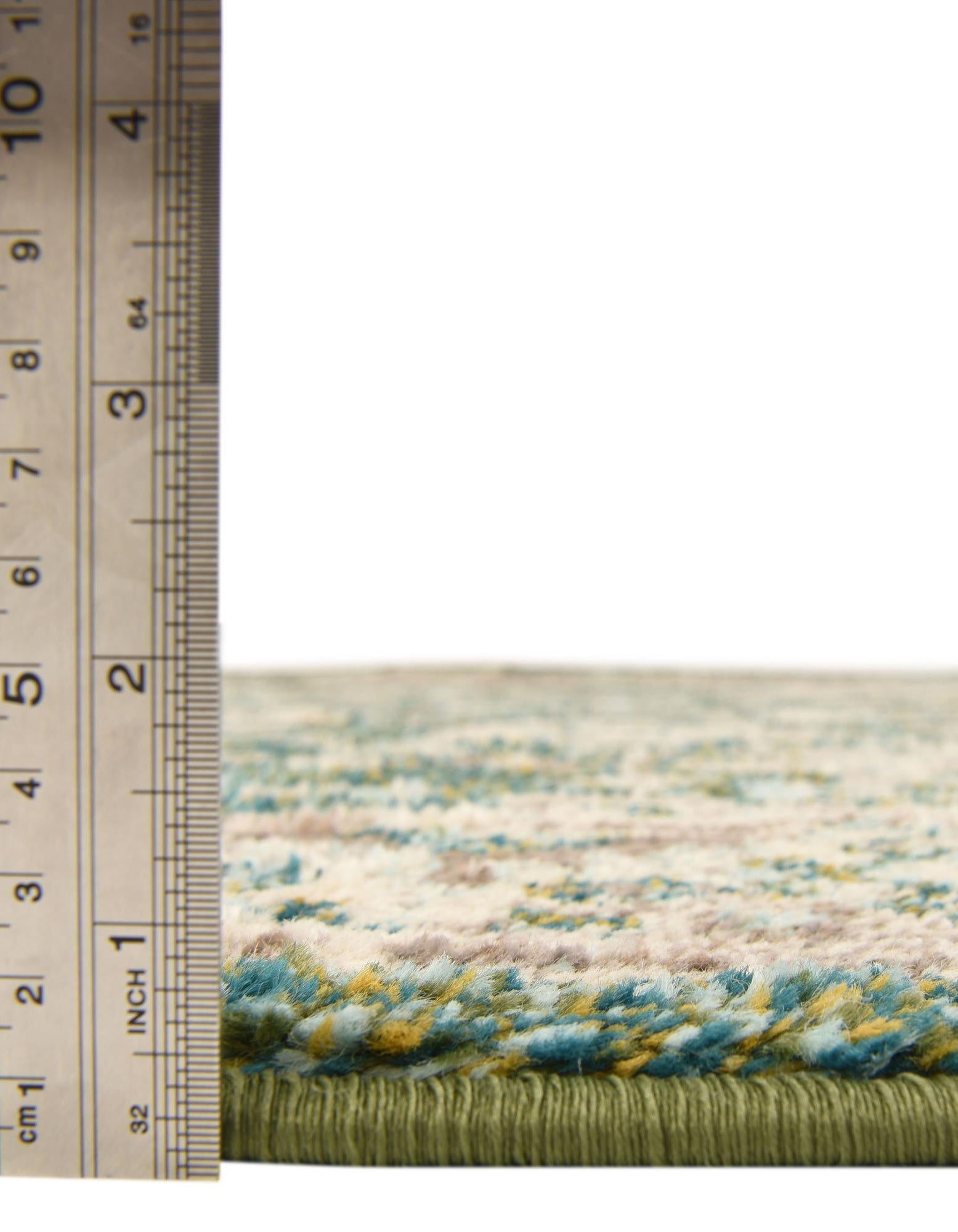 Green 6' x 6' Madeline Round Rug | Rugs.com