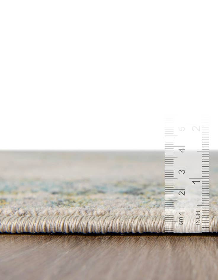 Detail image of  8' x 8'  Washable Mesa Round Rug