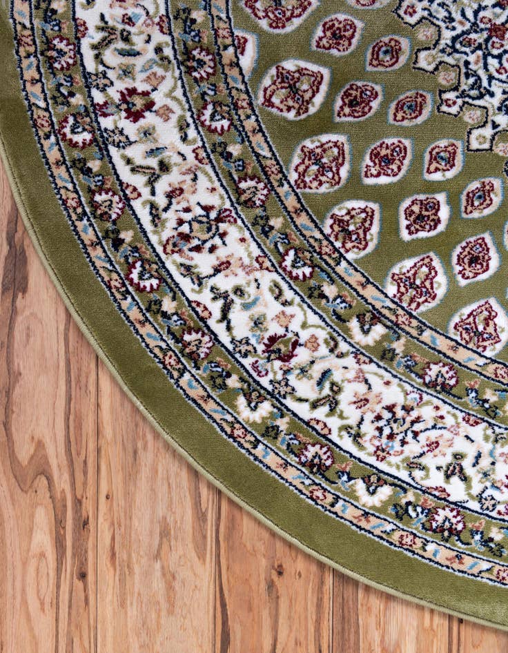 Detail image of  10' x 10' Nain Design Round Rug