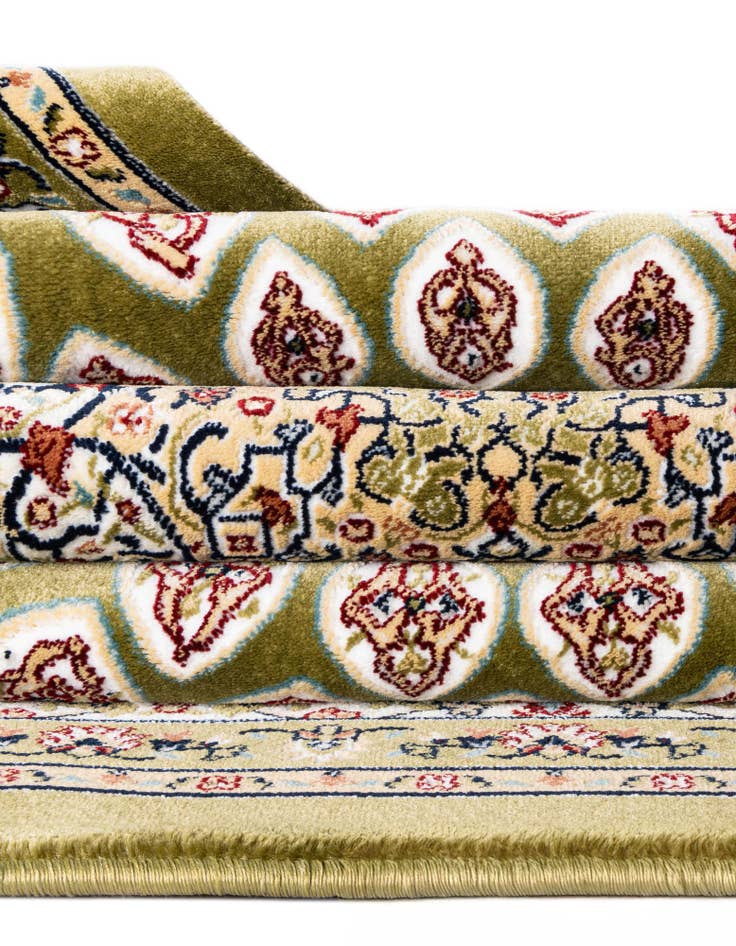 Detail image of  10' x 10' Nain Design Round Rug