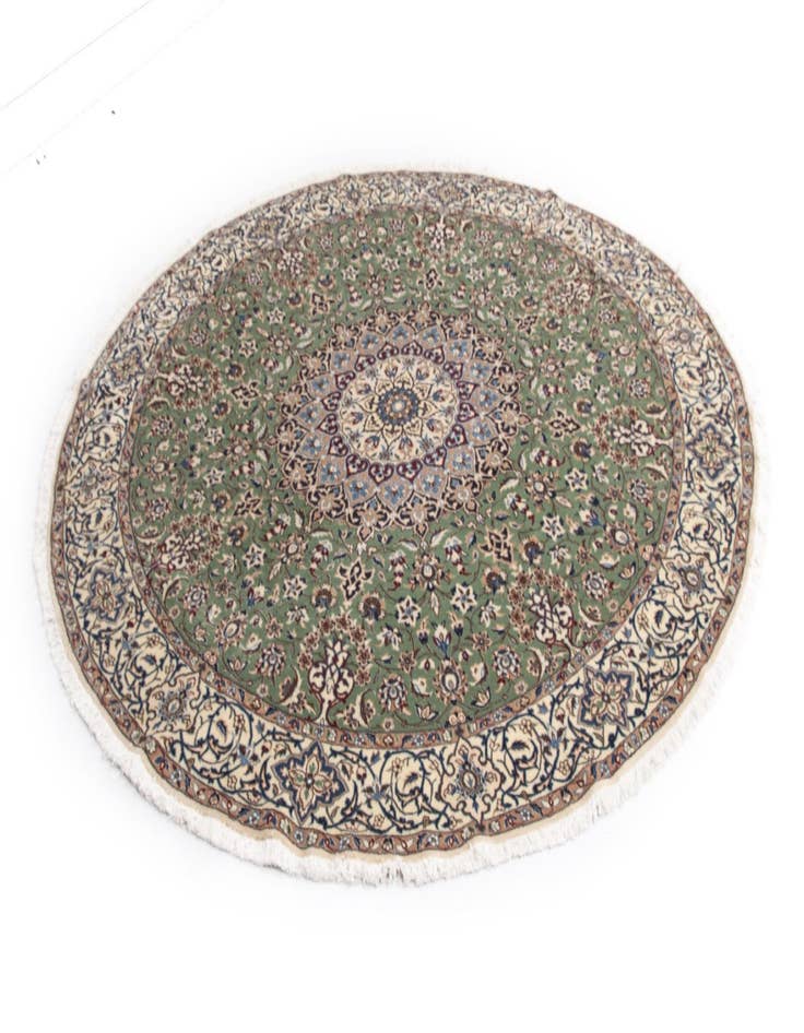 Detail image of  8' 3 x 8' 4 Nain Round Rug