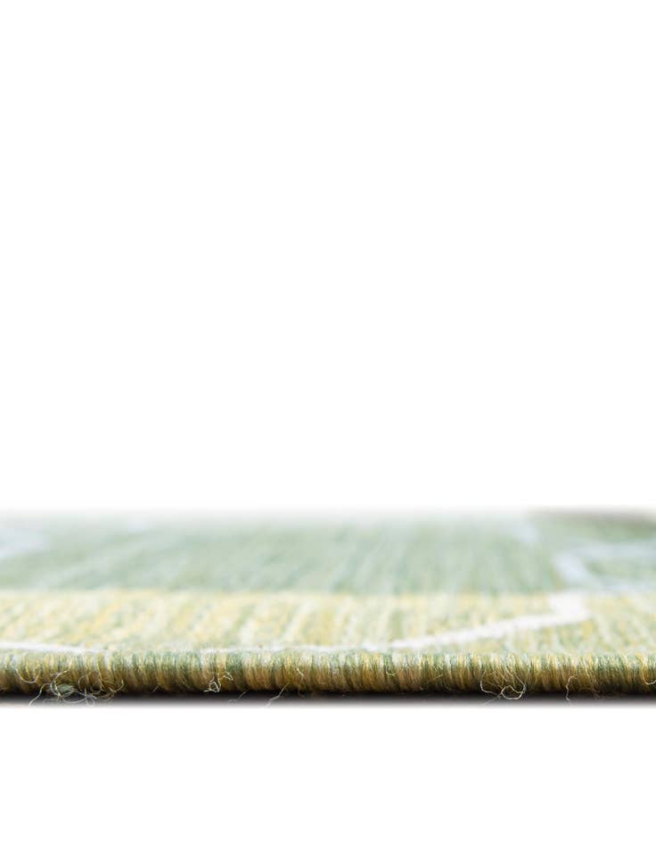 Detail image of  4' x 4'  Washable Lattice Indoor / Outdoor Round Rug