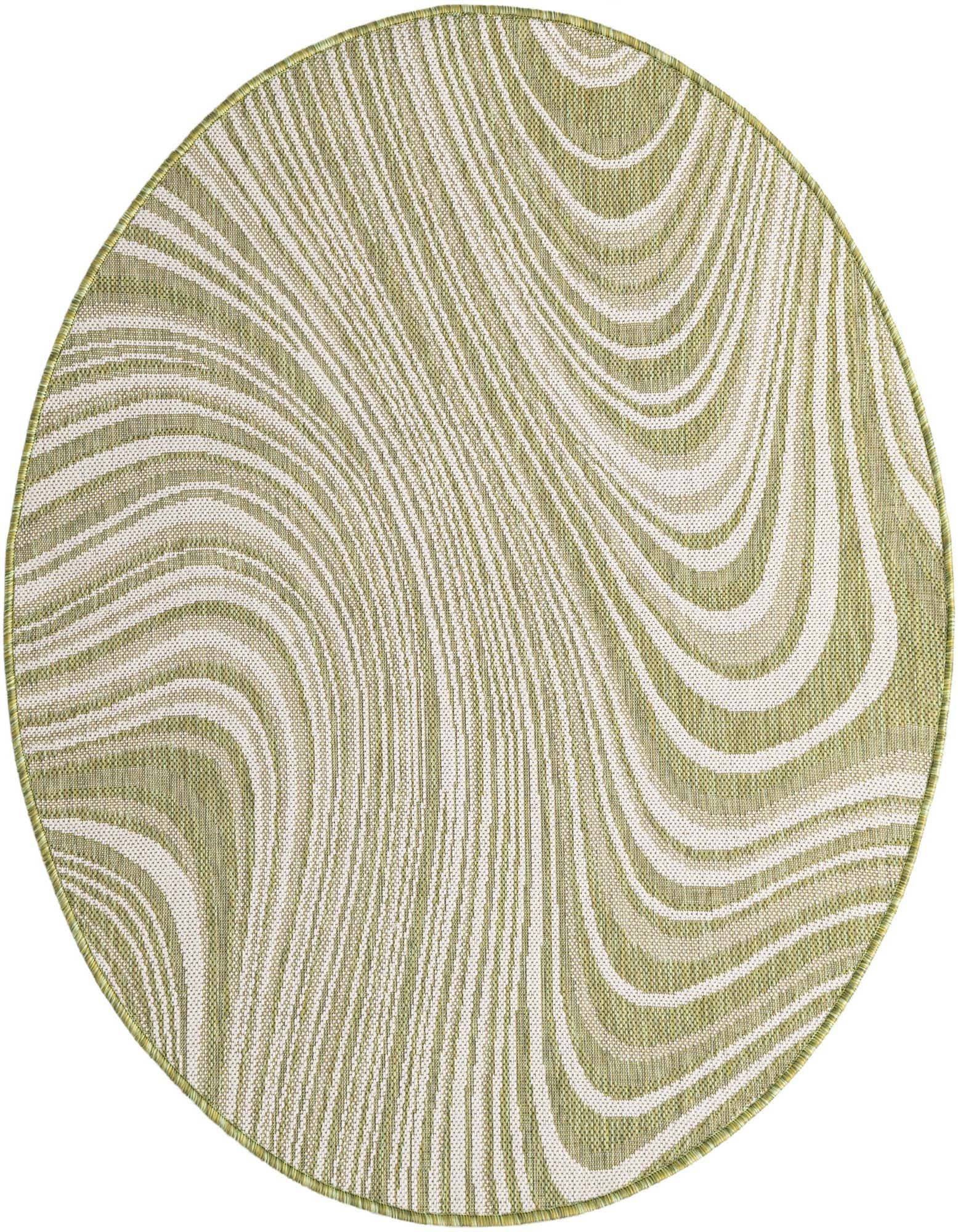 Primary image  4' x 4'  Washable Modern Indoor / Outdoor Round Rug