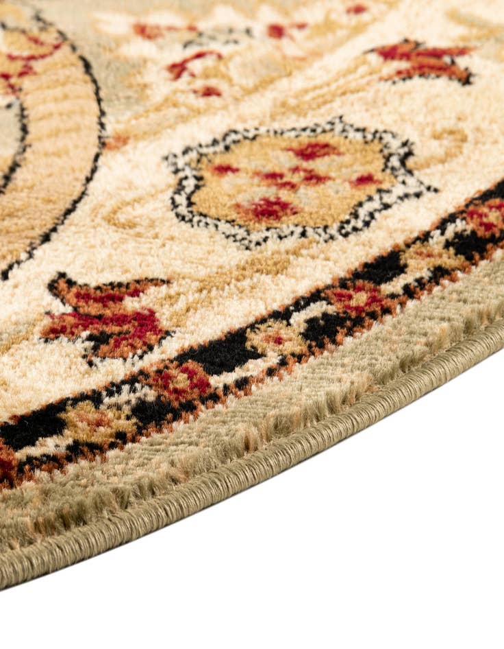 Detail image of  5' 3 x 5' 3 Pioneer Round Rug