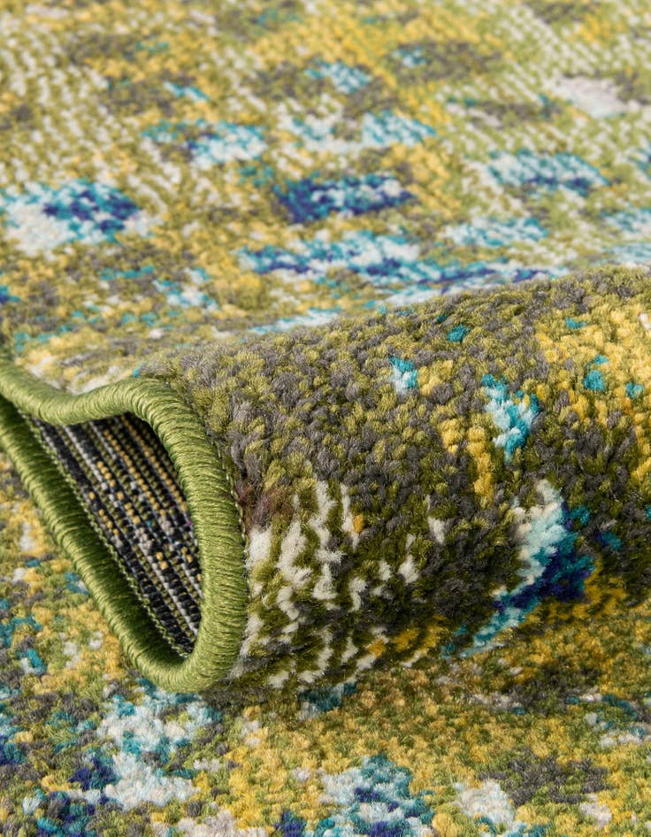 Detail image of  6' x 6'  Washable Sevilla Round Rug