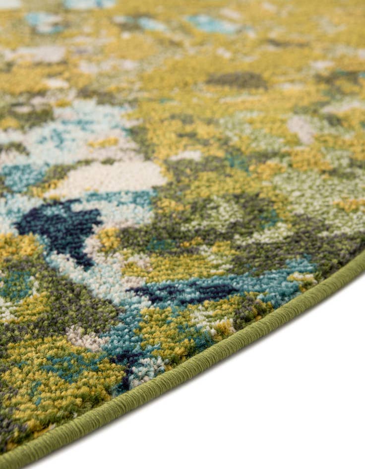 Detail image of  6' x 6'  Washable Sevilla Round Rug