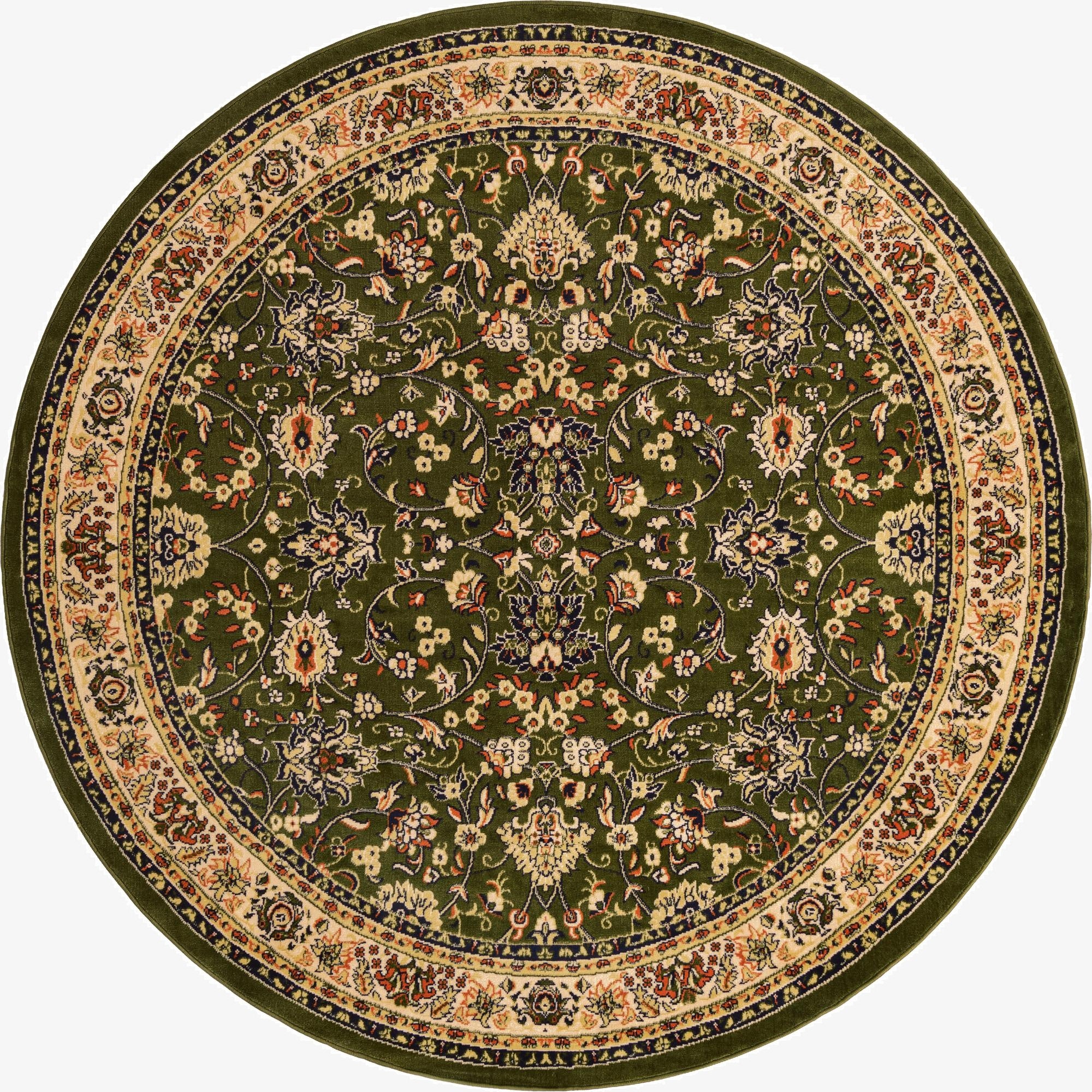  7' 10 x 7' 10 Yasmin Round Rug