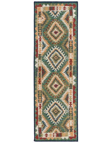 2' x 6' Washable Baja Indoor / Outdoor Runner Rug