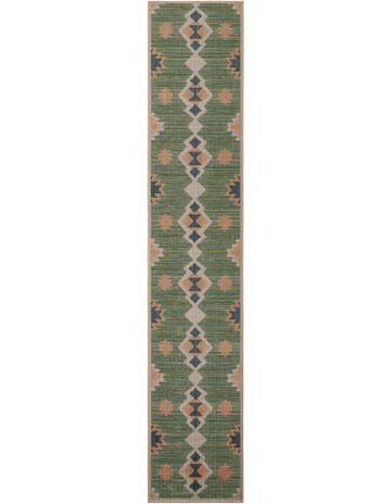 2' 7 x 13' Washable Baja Indoor / Outdoor Runner Rug