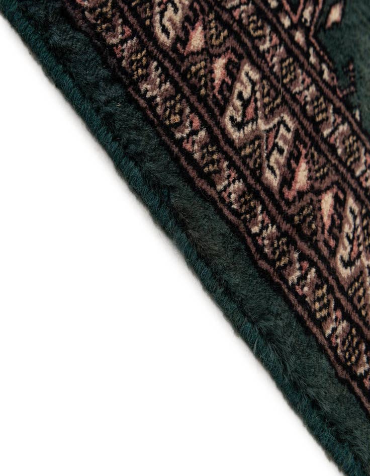 Detail image of  2' 1 x 6' 4  Hand Knotted Bokhara Oriental Wool Runner Rug