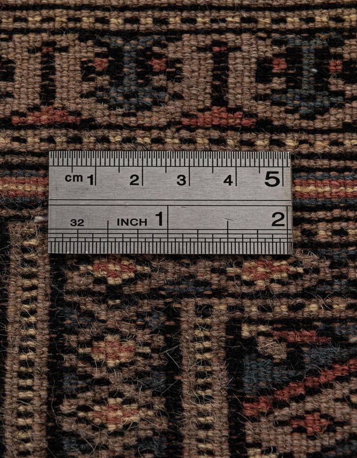 Detail image of  2' 1 x 5' 2  Hand Knotted Bokhara Oriental Wool Runner Rug