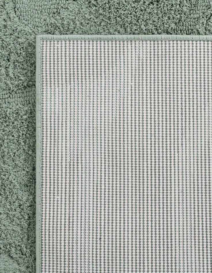 Detail image of  2' 7 x 10' Botanical Shag Runner Rug