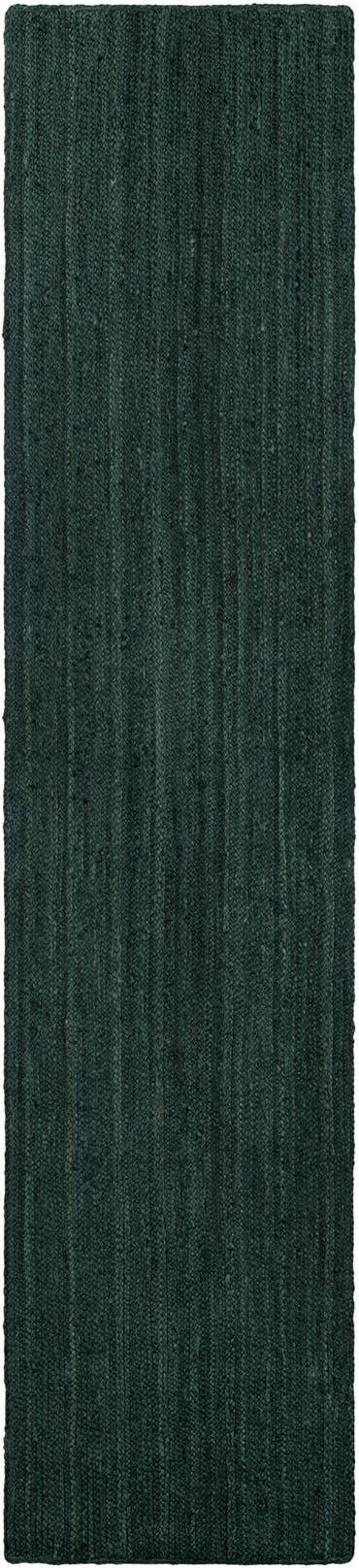  2' 7 x 12'  Hand Braided Jute Runner Rug