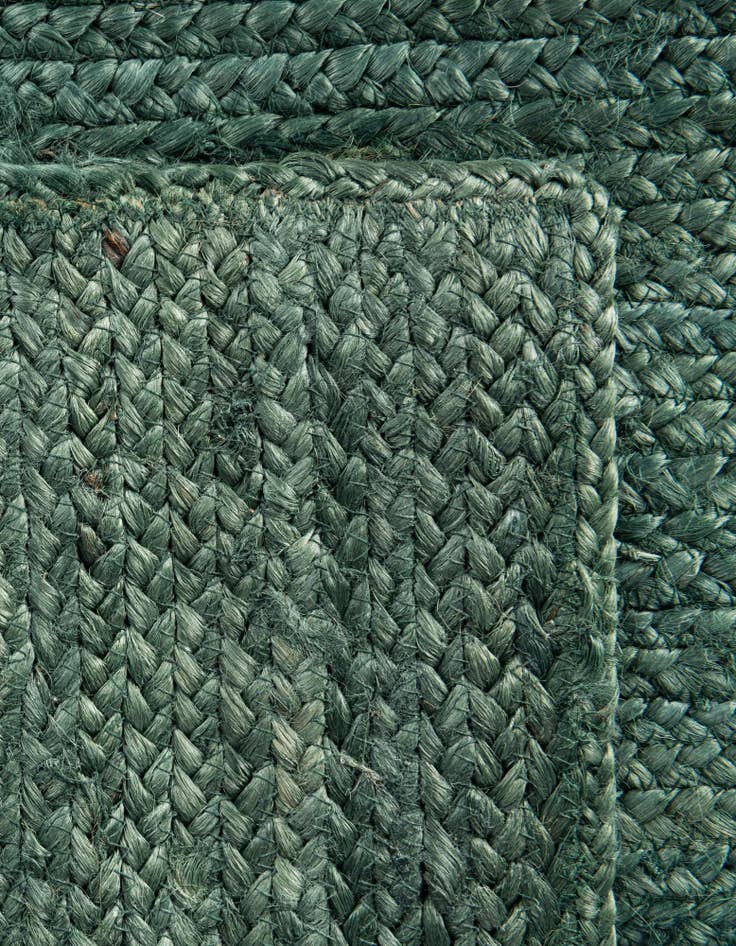 Detail image of  2' 7 x 13' 11  Hand Braided Jute Runner Rug
