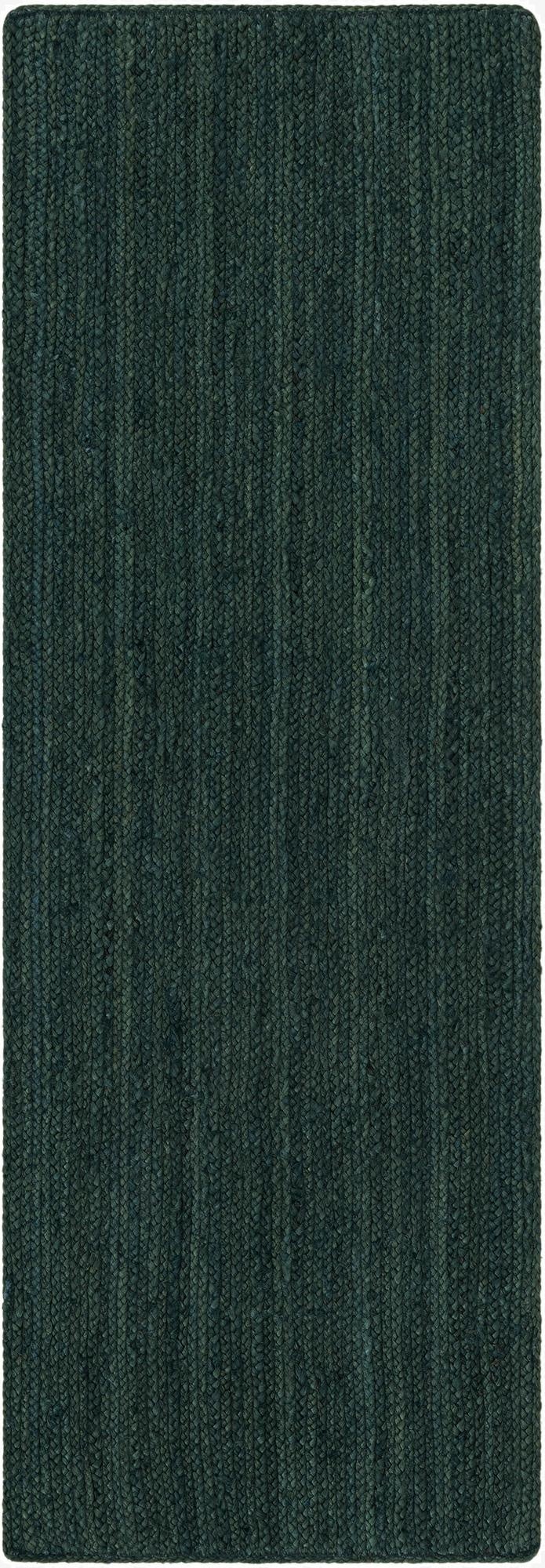  2' x 6' 1  Hand Braided Jute Runner Rug