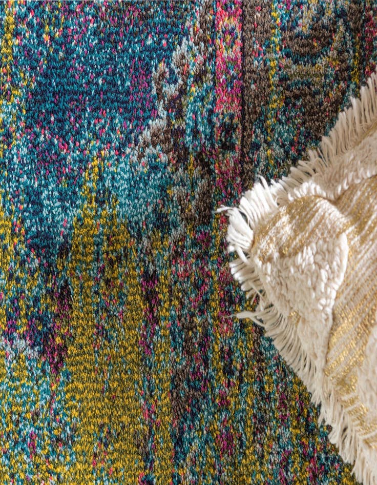 Detail image of  2' 7 x 10'  Washable Carnevale Runner Rug