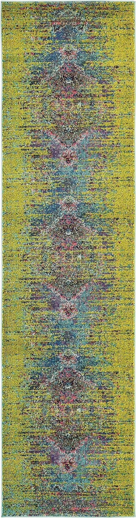  2' 7 x 10'  Washable Carnevale Runner Rug