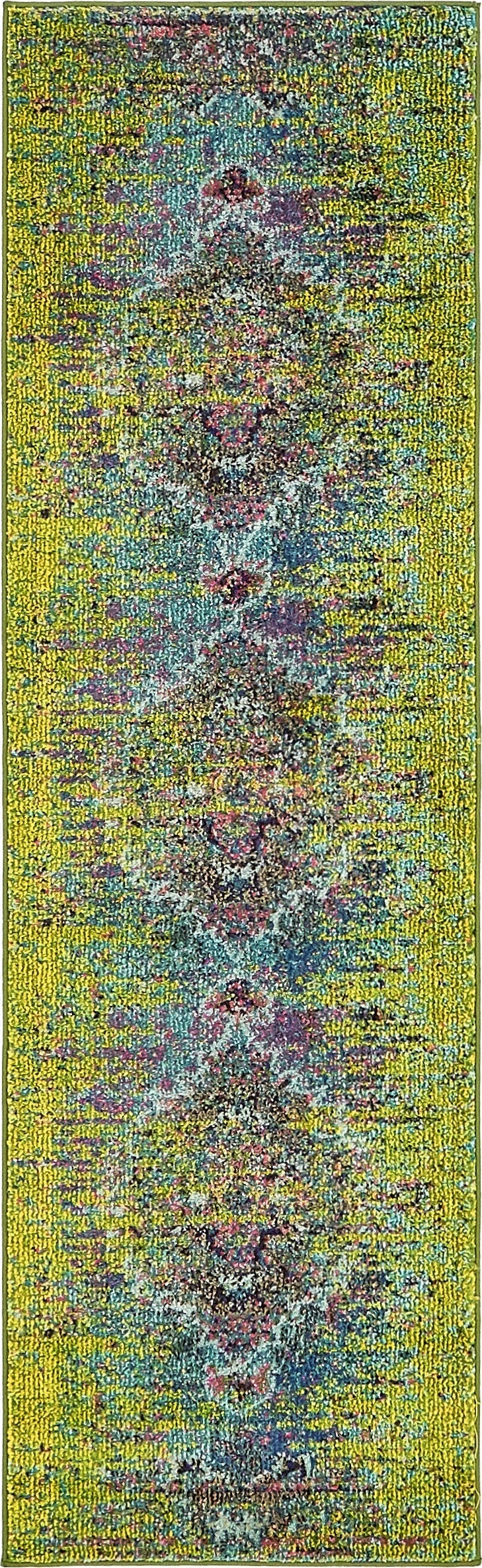  2' x 6' 9  Washable Carnevale Runner Rug