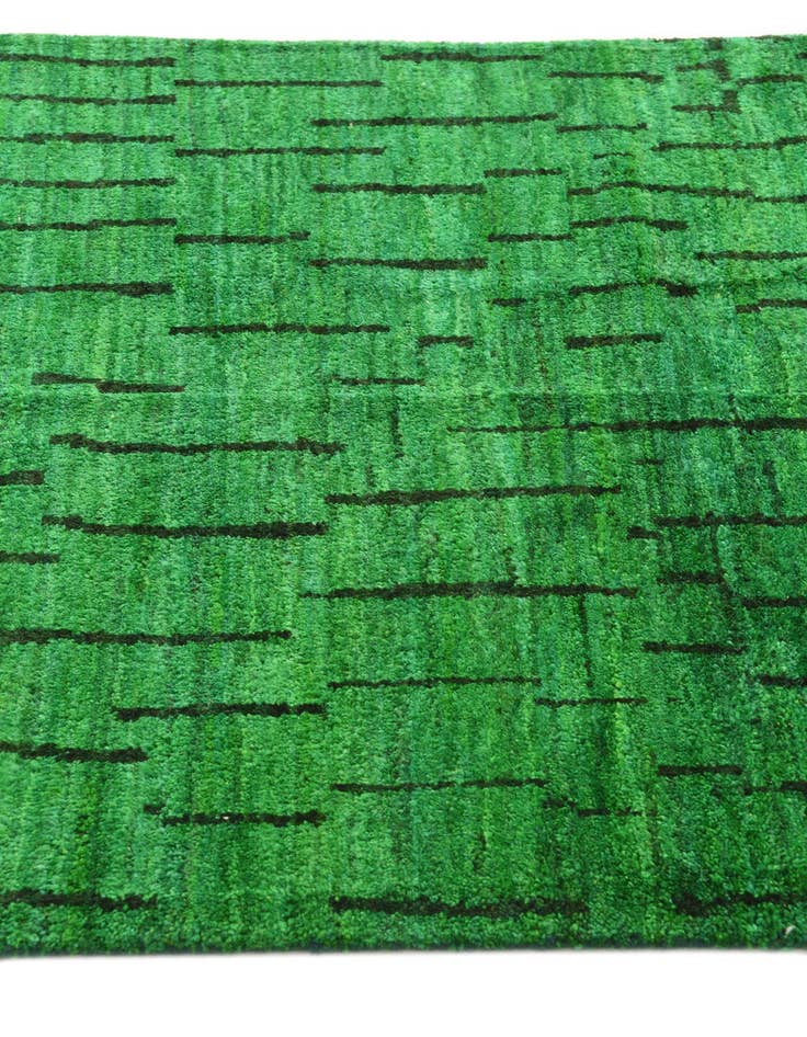 Detail image of  3' x 12' 1  Hand Knotted Darya Wool Runner Rug