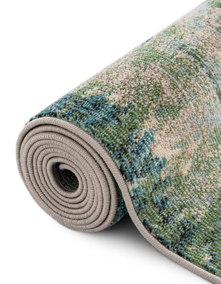 Detail image of  2' 7 x 10'  Washable El Paso Runner Rug