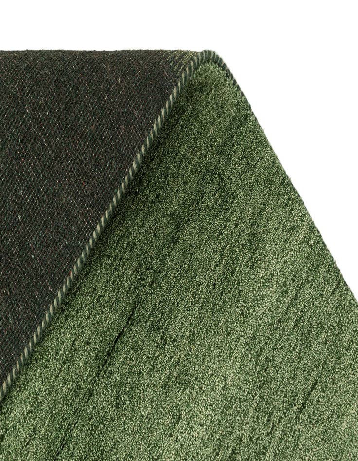 Detail image of  2' 8 x 10' 10  Hand Knotted Gabbeh Wool Runner Rug