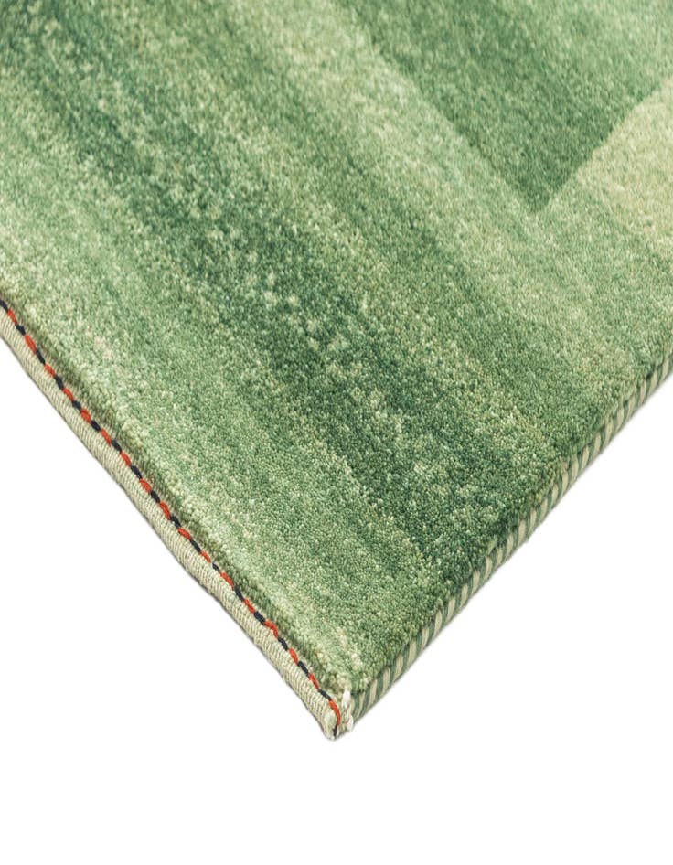 Detail image of  2' 4 x 4' 7 Gabbeh Wool Runner Rug