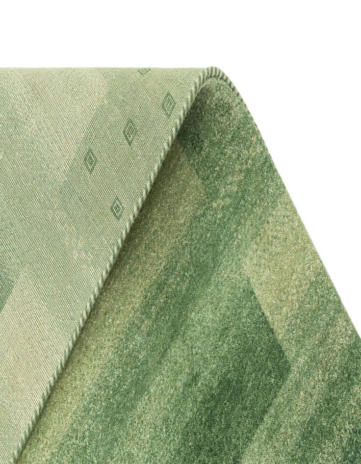 Detail image of  2' 4 x 4' 7 Gabbeh Wool Runner Rug