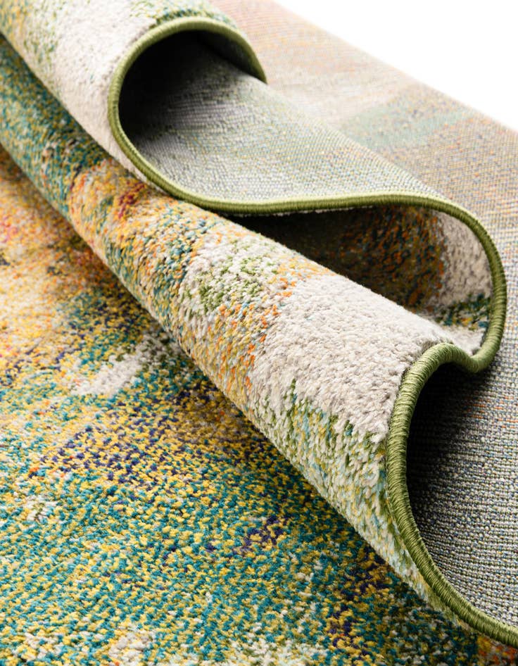 Detail image of  2' 7 x 12'  Washable Haerfest Runner Rug