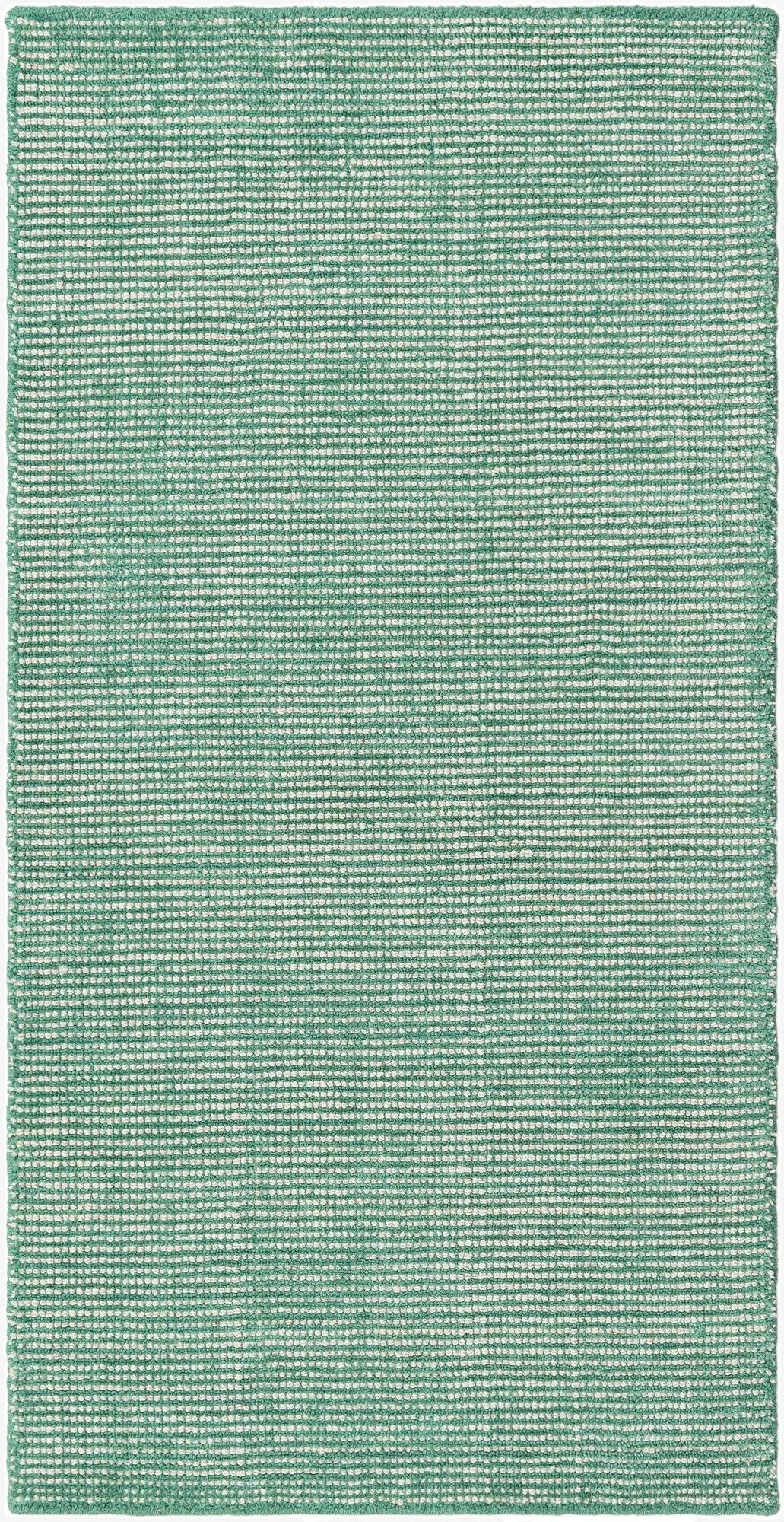  2' x 4' 1  Hand Woven Jill Zarin English Manor Farmhouse Wool Runner Rug