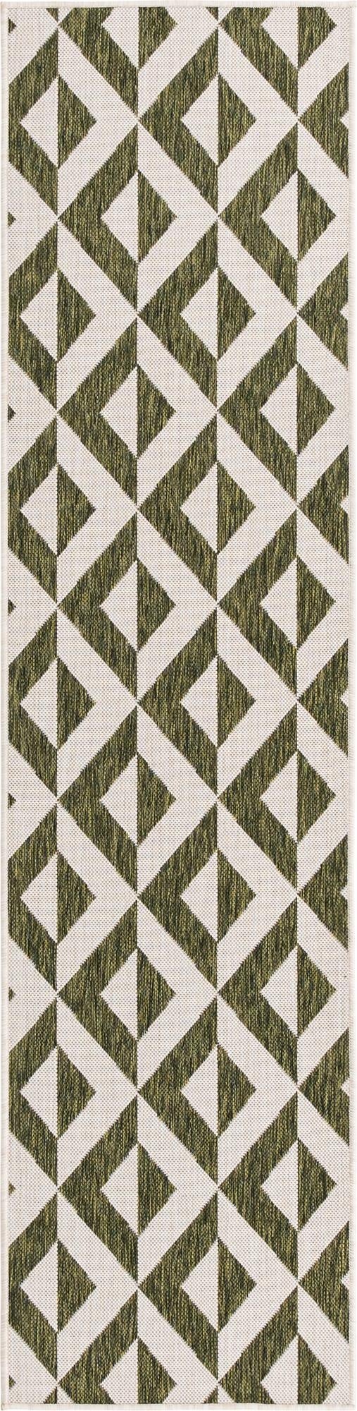  2' x 8'  Washable Jill Zarin Napa Indoor / Outdoor Runner Rug