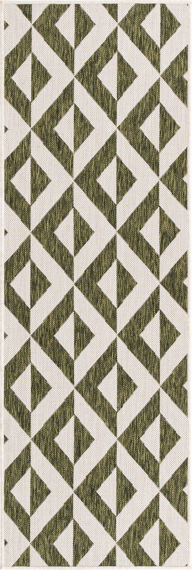  2' x 6'  Washable Jill Zarin Napa Indoor / Outdoor Runner Rug