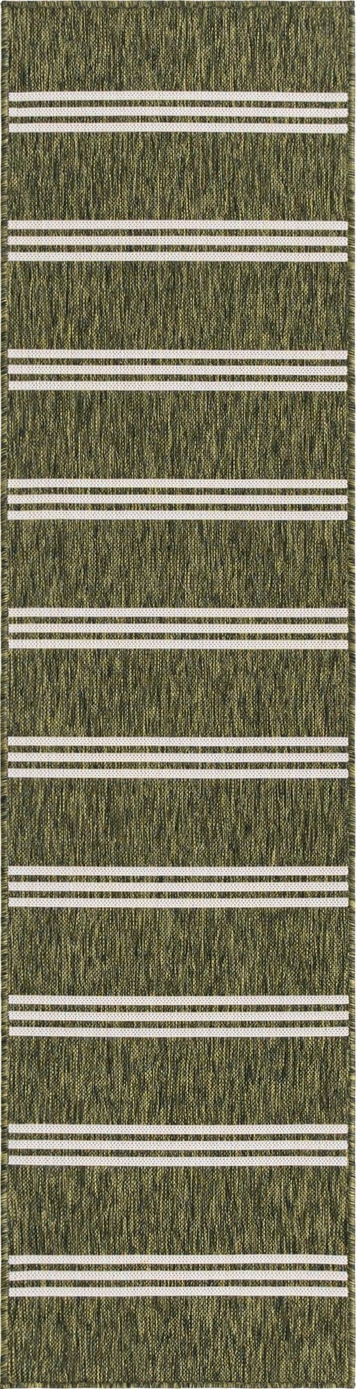  2' x 8'  Washable Jill Zarin Anguilla Indoor / Outdoor Runner Rug