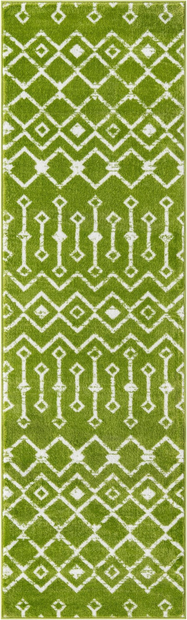  2' 6 x 8' 2 Kasbah Trellis Runner Rug