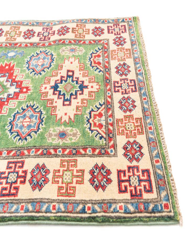 Detail image of  2' 9 x 9' 6  Hand Knotted Kazak Runner Rug