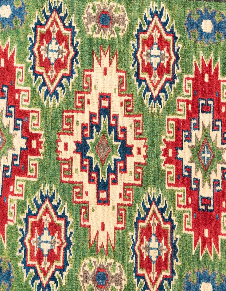 Detail image of  2' 9 x 9' 6  Hand Knotted Kazak Runner Rug