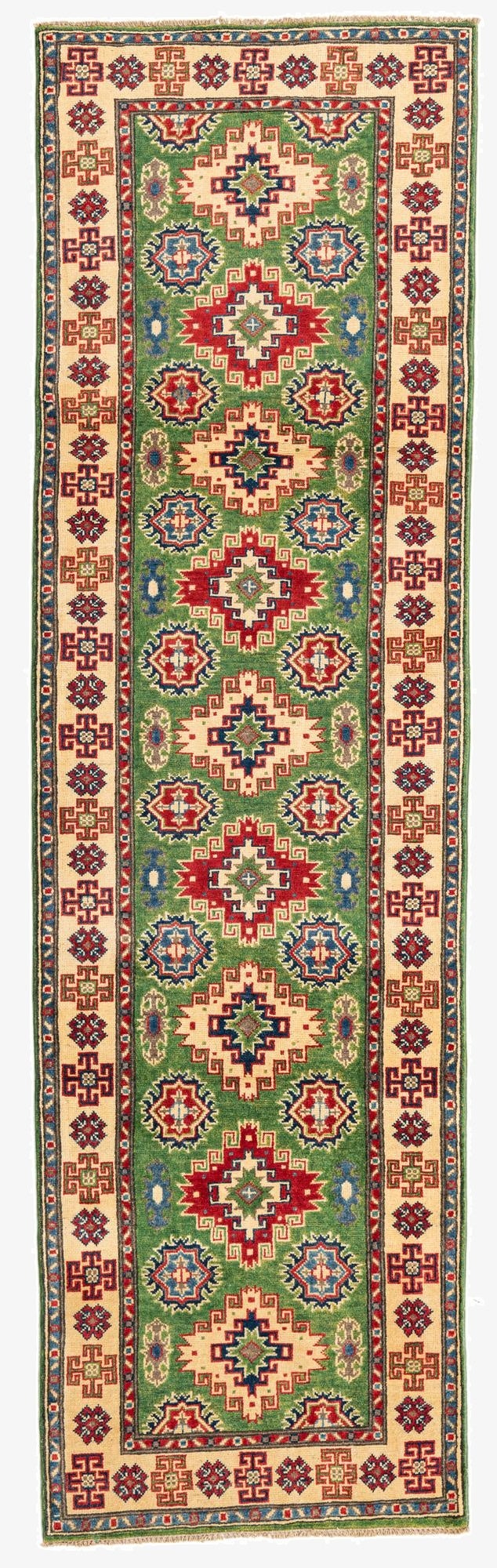  2' 9 x 9' 6  Hand Knotted Kazak Runner Rug