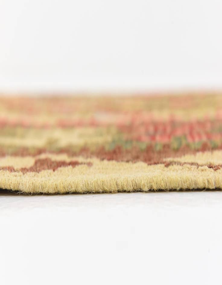 Detail image of  3' 3 x 6' 3  Hand Woven Kilim Maymana Wool Runner Rug