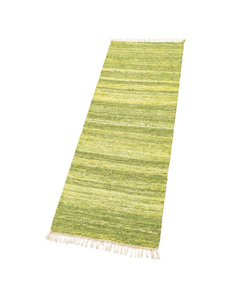 Detail image of  2' 2 x 4' 7  Hand Woven Kilim Modern Wool Runner Rug