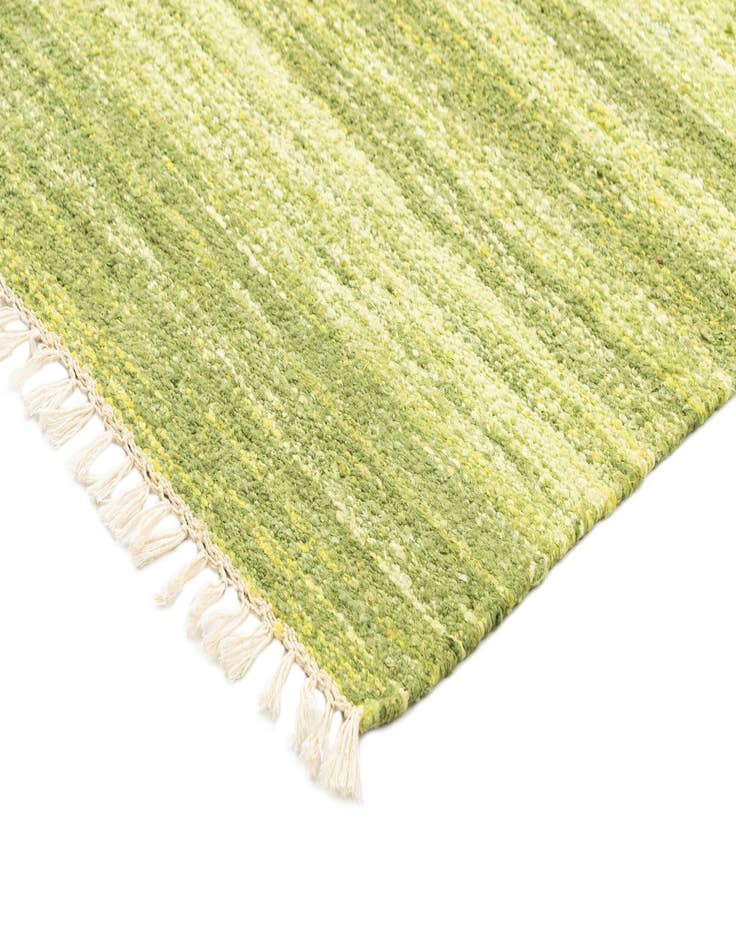 Detail image of  2' 2 x 4' 7  Hand Woven Kilim Modern Wool Runner Rug