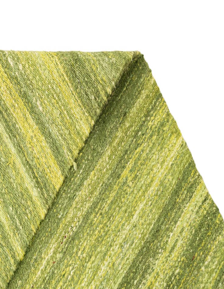 Detail image of  2' 2 x 4' 7  Hand Woven Kilim Modern Wool Runner Rug