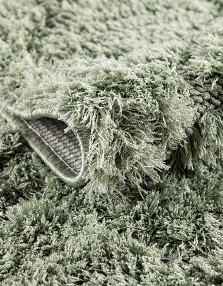 Detail image of  2' x 6' 9 Lattice Shag Runner Rug