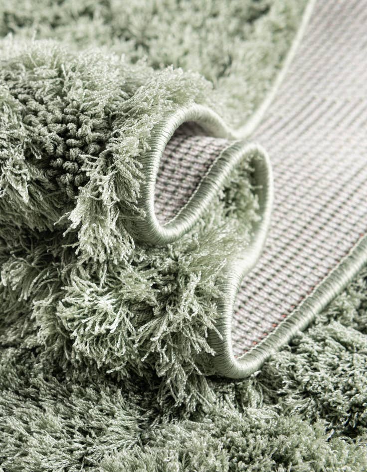 Detail image of  2' x 6' 9 Lattice Shag Runner Rug