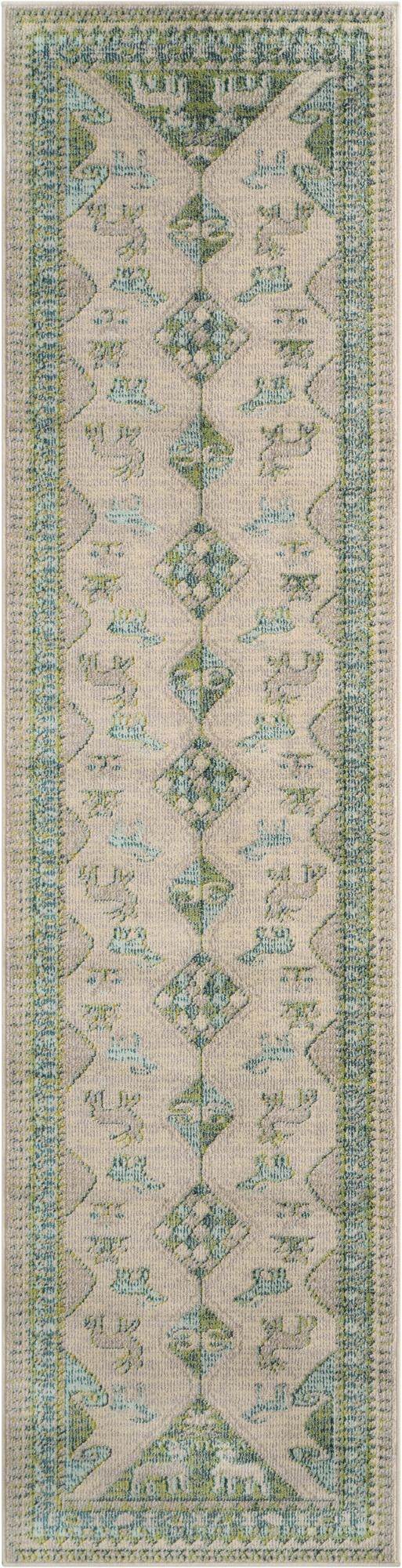  2' 7 x 10'  Washable Mesa Runner Rug