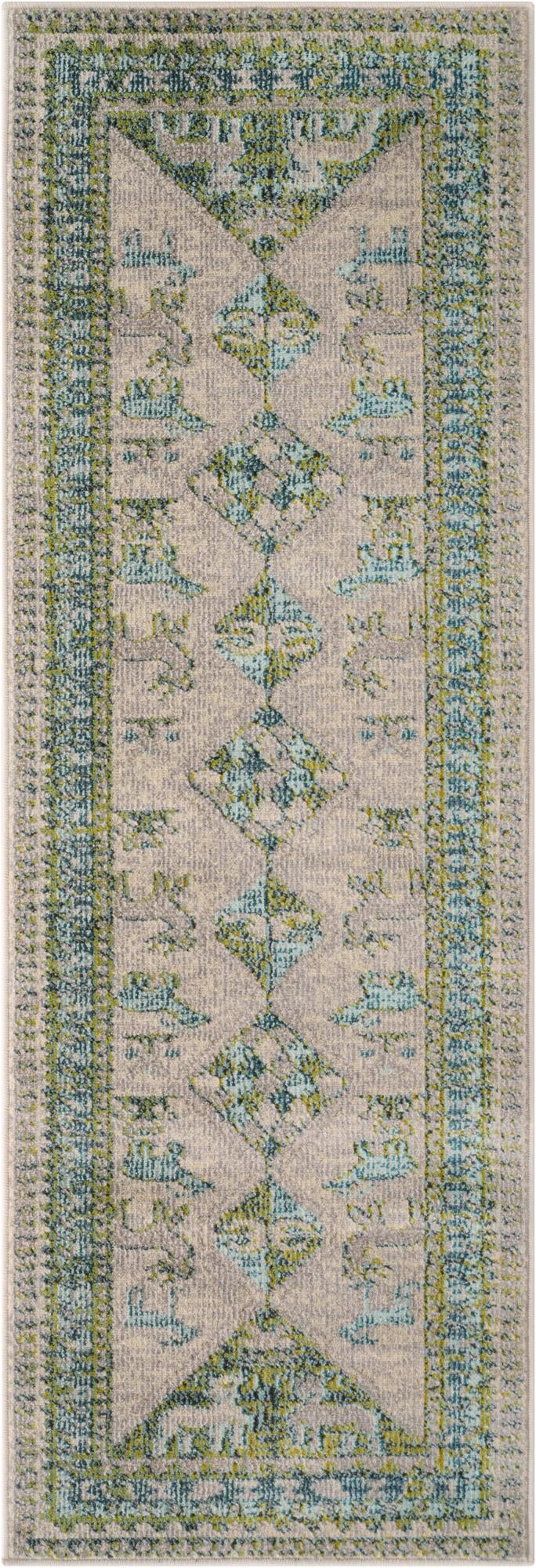  2' x 6'  Washable Mesa Runner Rug