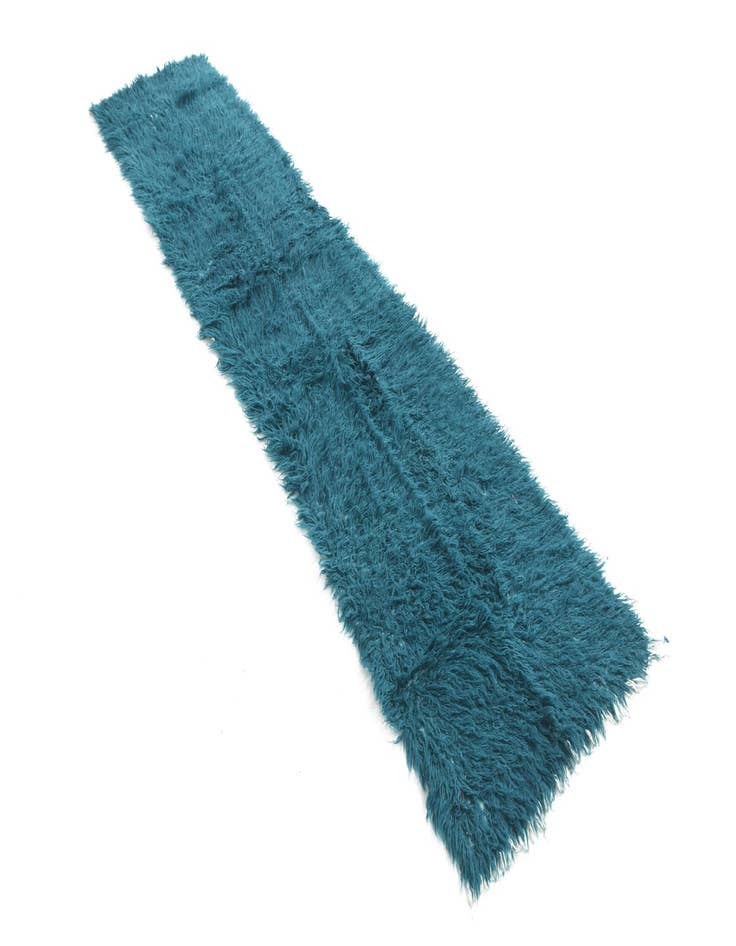 Detail image of  2' 5 x 11' 2  Hand Knotted Moroccan Wool Runner Rug