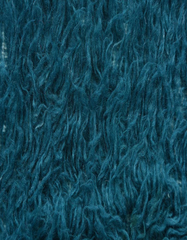 Detail image of  2' 5 x 11' 2  Hand Knotted Moroccan Wool Runner Rug