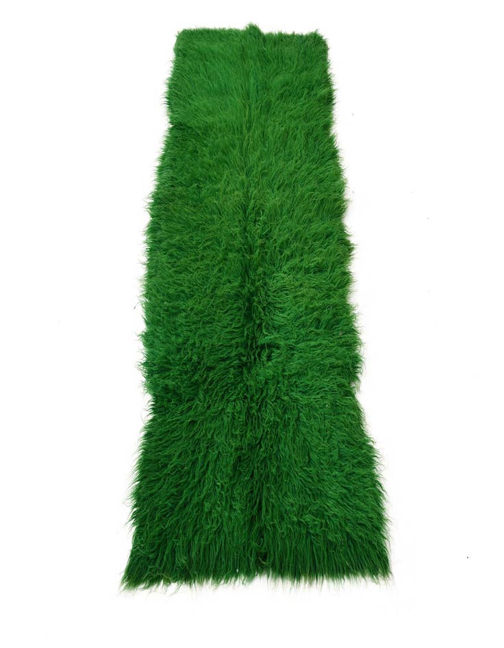 Detail image of  2' 9 x 6' 6  Hand Knotted Moroccan Wool Runner Rug