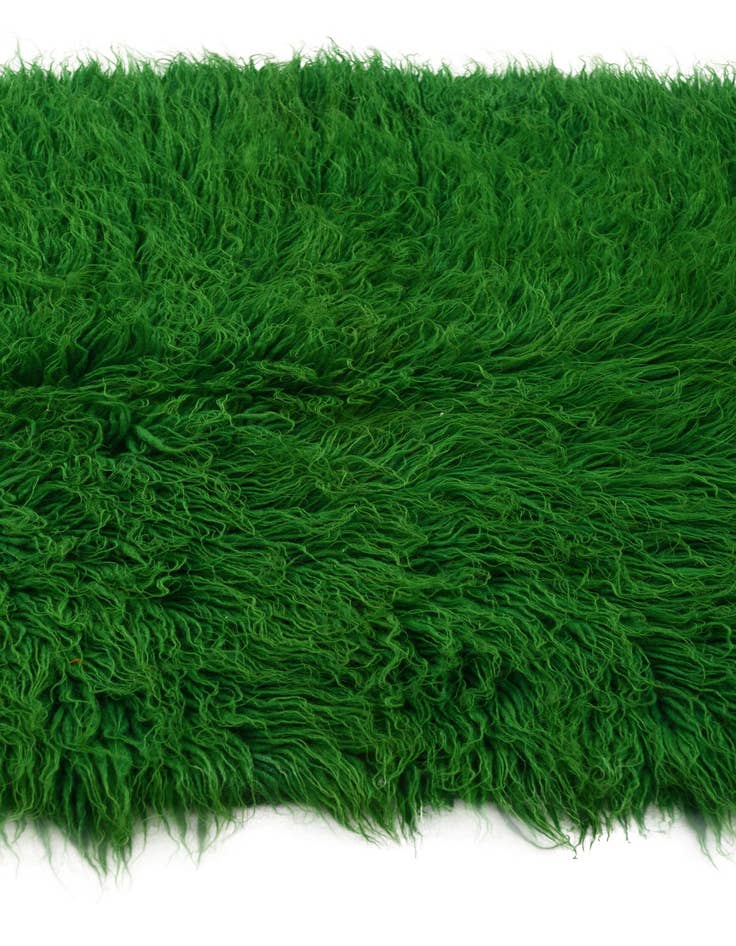 Detail image of  2' 9 x 6' 6  Hand Knotted Moroccan Wool Runner Rug